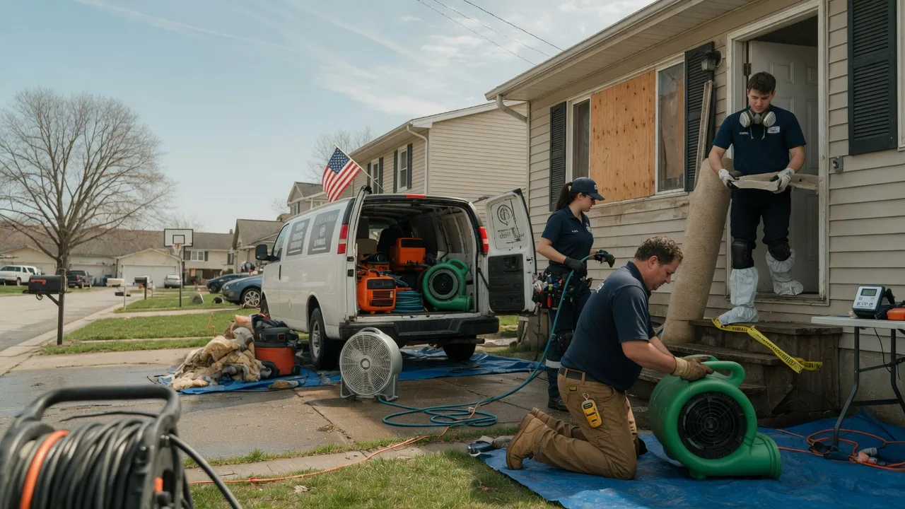 Water Damage Restoration in Fingal, ND near me